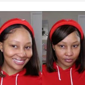 Highlighted Headband Bob Wig